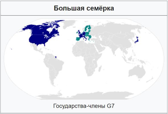 Обсуждаемое и ничего не значащее приглашение Дональда Трампа к России вернуться в G7/8