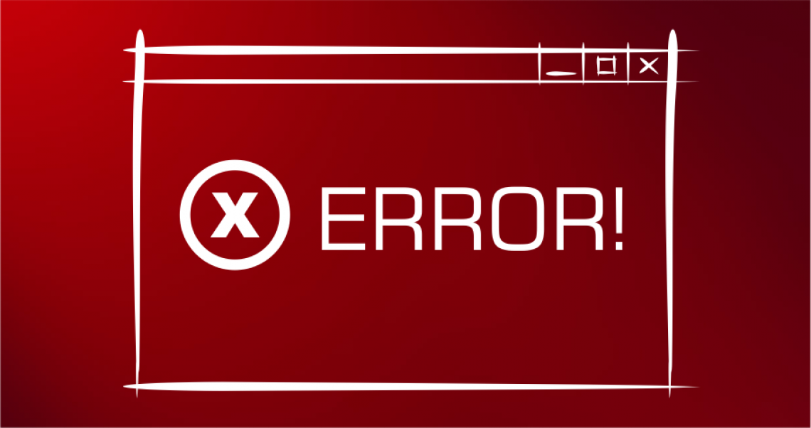 Первая ошибка